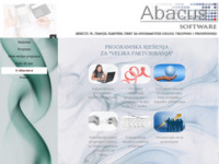 Frontpage screenshot for site: Abacus, Danijel Karpišek, Zagreb, informatičke usluge i trgovina (http://www.abacus-informatika-zg.hr)