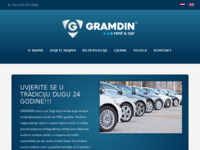 Frontpage screenshot for site: (http://www.gramdin.hr/)