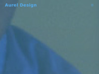 Frontpage screenshot for site: Aurel design (http://www.aureldesign.com)