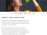 Frontpage screenshot for site: Hrvatski savez dijabetičkih udruga (http://www.diabetes.hr)