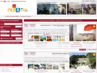 Frontpage screenshot for site: (http://www.croatiaapartments.net/charter_croatia/index.html)
