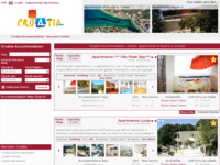 Frontpage screenshot for site: Iznajmljivanje plovila (http://www.croatiaapartments.net/charter_croatia/index.html)