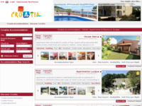 Frontpage screenshot for site: (http://www.croatiaapartments.net/charter_croatia/index.html)