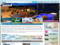 Frontpage screenshot for site: Turistička agencija Portal (http://www.portal-trogir.com)
