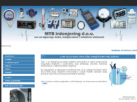 Frontpage screenshot for site: Mtb Inženjering d.o.o. (http://www.mtb-inzenjering.hr/)