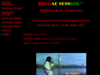 Frontpage screenshot for site: Reggae Session (http://www.inet.hr/~vmatijas/)