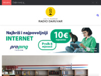 Slika naslovnice sjedišta: Radio Daruvar - 91,5 MHz (http://www.radio-daruvar.hr/)
