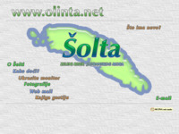 Frontpage screenshot for site: Otok Šolta (http://www.olinta.net/)