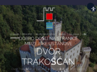Frontpage screenshot for site: (http://www.trakoscan.hr/)