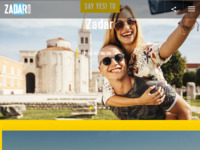 Frontpage screenshot for site: Turistička zajednica Zadarske županije, turistički ured (http://www.zadar.hr/)