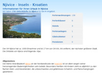 Frontpage screenshot for site: Njivice (http://www.kroatien-adrialin.de/ortsinfos/njivice/)