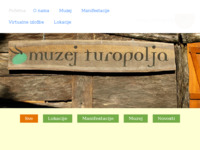 Frontpage screenshot for site: Muzej Turopolja (http://www.muzej-turopolja.hr)
