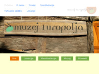 Frontpage screenshot for site: (http://www.muzej-turopolja.hr)