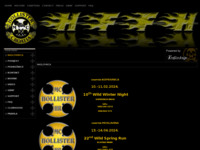 Frontpage screenshot for site: Hollister MC (http://www.hollistermc.hr)