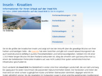 Frontpage screenshot for site: (http://www.kroatien-adrialin.de/ortsinfos/insel-krk/)