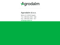 Frontpage screenshot for site: (http://www.agrodalm.hr/)