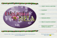 Frontpage screenshot for site: Cvjećarnica Nela (http://free-zg.htnet.hr/cvjecarna-nela/)
