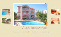 Frontpage screenshot for site: (http://www.villa-beganovic.com)