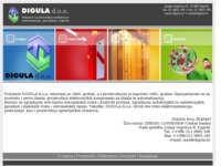 Frontpage screenshot for site: Digula d.o.o. (http://www.digula.hr)