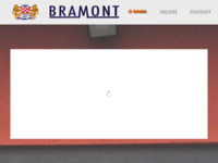 Frontpage screenshot for site: Bramont (http://www.bramont.hr/)