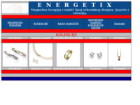Frontpage screenshot for site: Energetix d.o.o.  Energetski nakit (http://www.inet.hr/energetix)