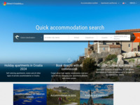 Frontpage screenshot for site: Hrvatska - Informacije za turiste (http://www.croatia-official.com)