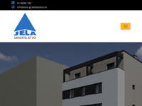 Frontpage screenshot for site: (http://www.jela-graditeljstvo.hr/)