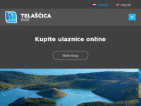 Frontpage screenshot for site: Park prirode Telaščica (http://www.telascica.hr/)