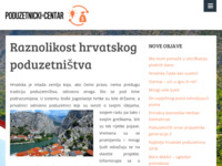 Frontpage screenshot for site: VG Poduzetnički centar d.o.o. (http://www.poduzetnicki-centar.hr)