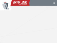 Frontpage screenshot for site: (http://www.lenac.hr)