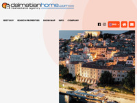 Frontpage screenshot for site: Dalmatian Home (http://www.dalmatianhome.com/)