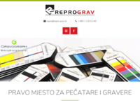 Frontpage screenshot for site: Repro-grav (http://www.repro-grav.com)