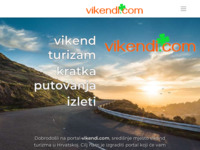 Frontpage screenshot for site: (http://www.vikendi.com/)