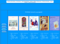 Frontpage screenshot for site: (http://www.poezija.pondi.hr)
