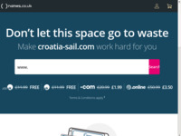 Frontpage screenshot for site: Jedrilice za najam u kompaniji Yacht Charter Croatia (http://www.croatia-sail.com)