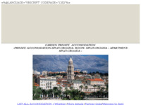 Frontpage screenshot for site: Vrtni apartmani (http://garden-apartments.tripod.com/)