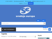 Frontpage screenshot for site: (http://www.srednja-europa.hr/)