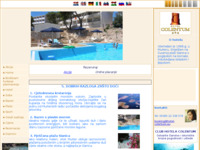 Frontpage screenshot for site: (http://hotel-colentum.hr/)