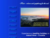 Frontpage screenshot for site: (http://www.hvar-for-soul.com/)