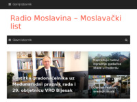 Slika naslovnice sjedišta: Radio Moslavina (http://www.radiomoslavina.hr)