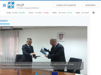 Frontpage screenshot for site: Hrvatski cestovni prijevoznici g.i.u. (http://www.hcp.hr)