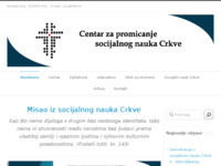 Slika naslovnice sjedišta: Centar za promicanje socijalnog nauka Crkve (http://snc.hbk.hr/)