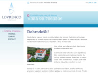 Frontpage screenshot for site: (http://www.lovrenco.com/)