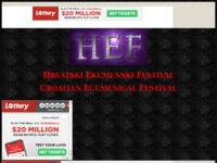 Frontpage screenshot for site: Hrvatski ekumenski festival (http://hefcro.tripod.com)