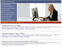 Frontpage screenshot for site: Poslovni forum (http://www.poslovniforum.hr/)