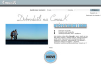 Frontpage screenshot for site: Dobordošli na CmooK ! (http://www.cmook.net)
