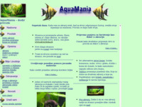 Frontpage screenshot for site: AquaMania (http://www.inet.hr/~rciler)