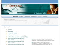 Frontpage screenshot for site: (http://www.refinal.hr/)