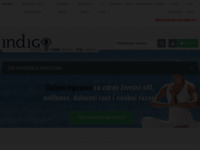Frontpage screenshot for site: Indigo svijet (http://www.indigo-svijet.hr)