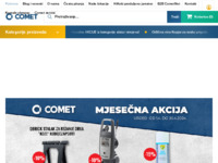 Frontpage screenshot for site: Comet d.o.o. (http://www.comet.hr/)